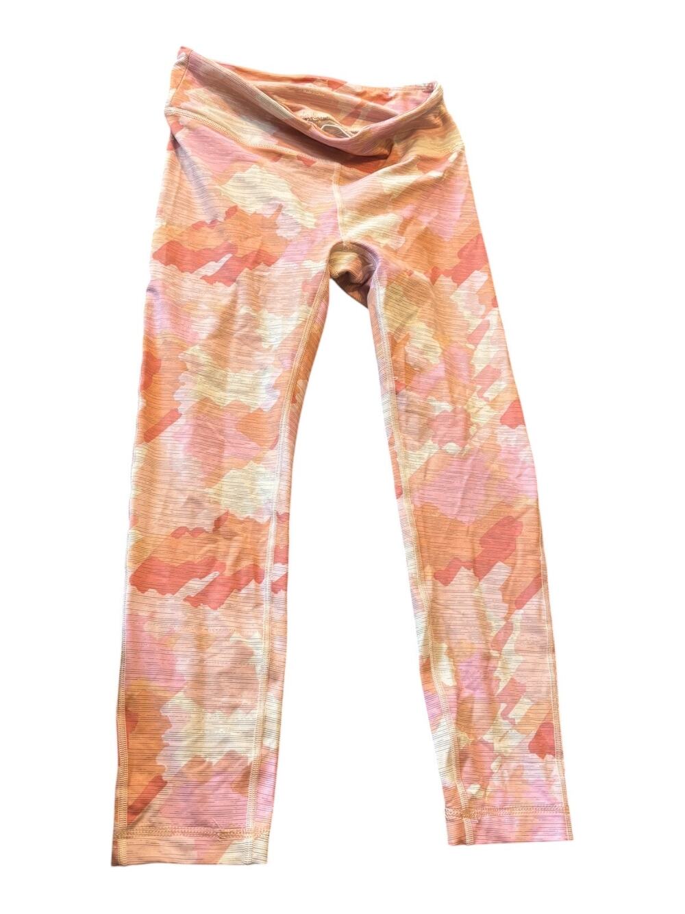 Outdoor Voices Pink Camo Cropped Leggiings Size S